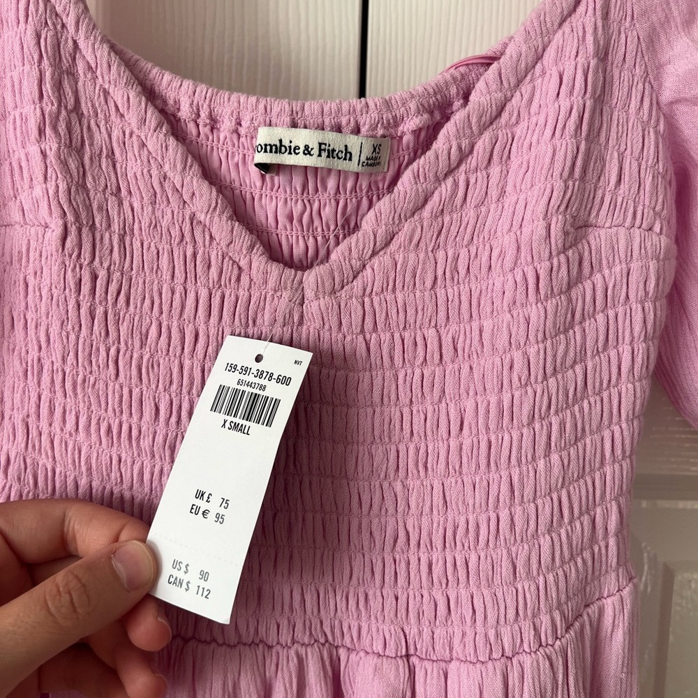 Abercrombie Lavender Midi Dress